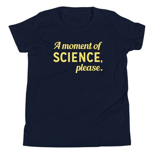 A Moment of Science, Please Kid's Youth Tee product image 1