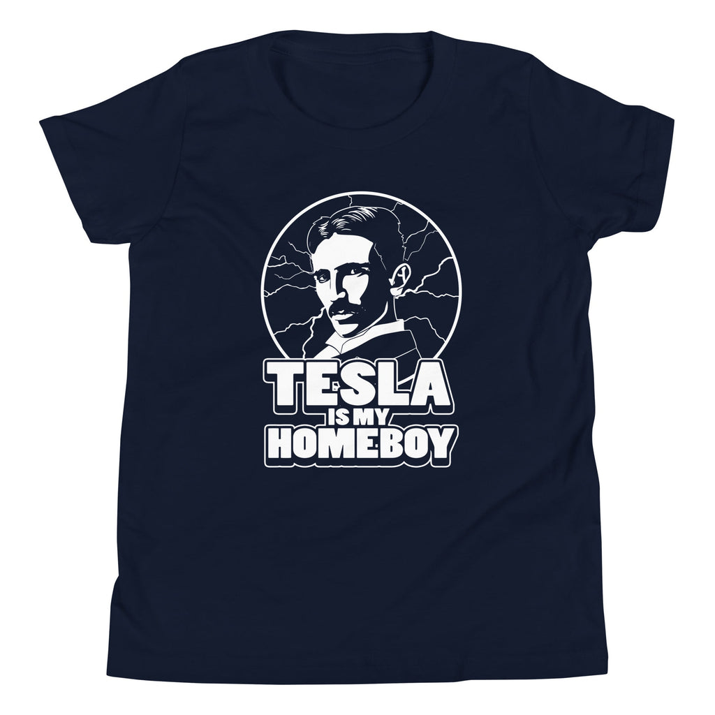Tesla Is My Homeboy Kid's Youth Tee product image 2