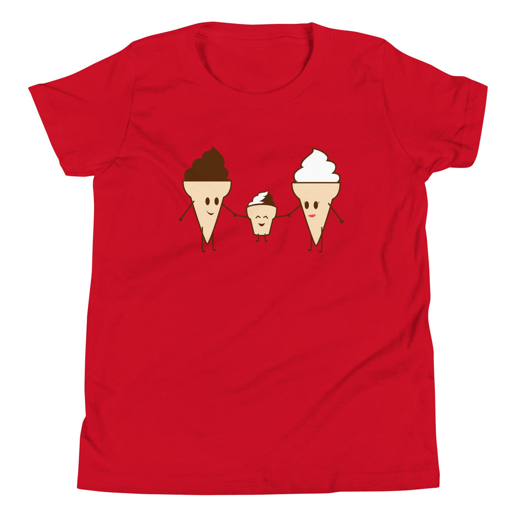 Ice Cream Family Kid's Youth Tee product image 2
