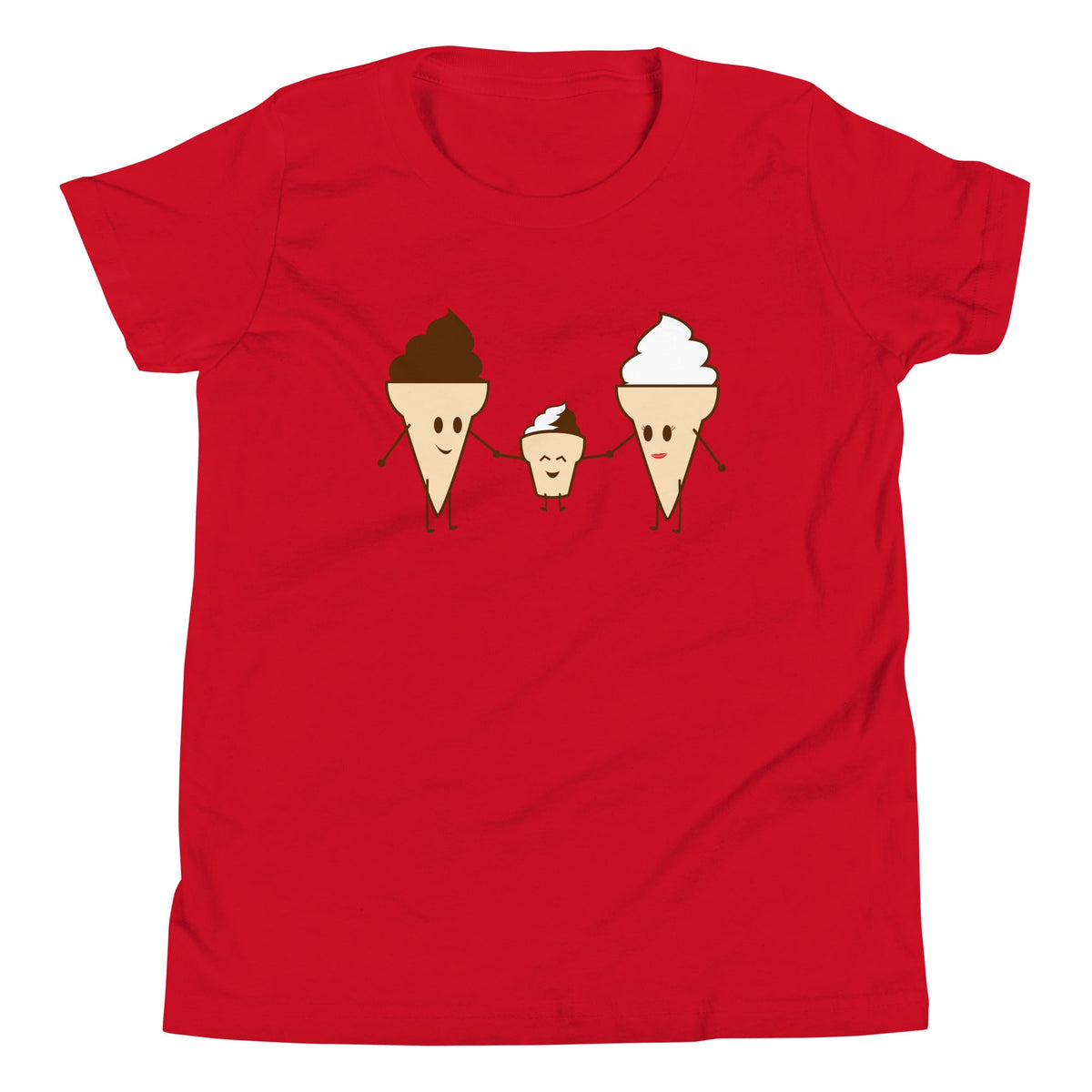 Ice Cream Family Kid's Youth Tee product image 2