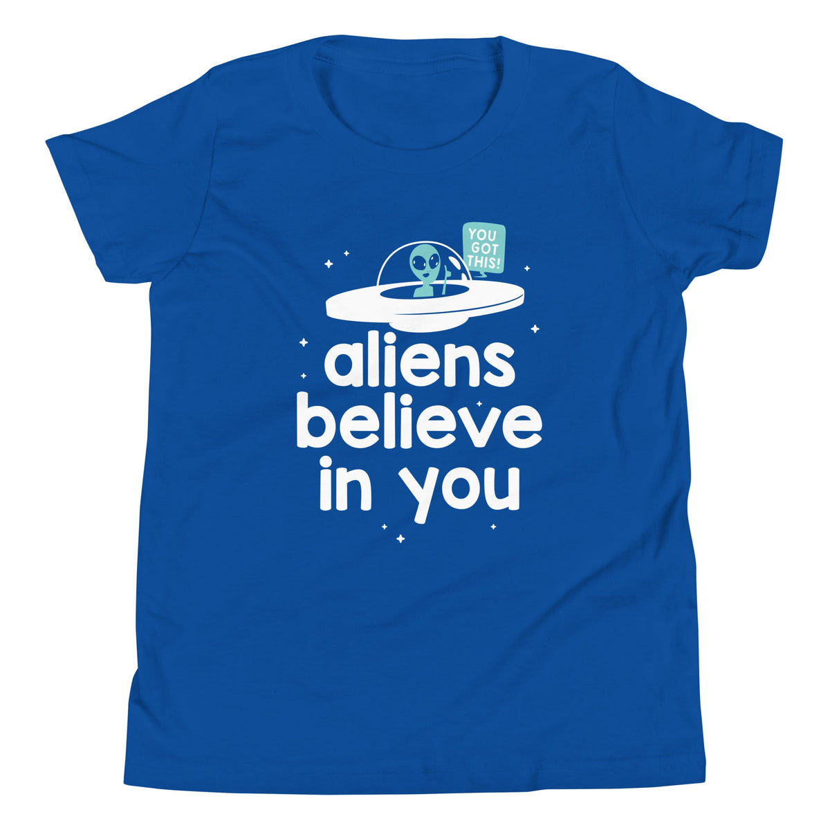 Aliens Believe In You Kid's Youth Tee product image 6