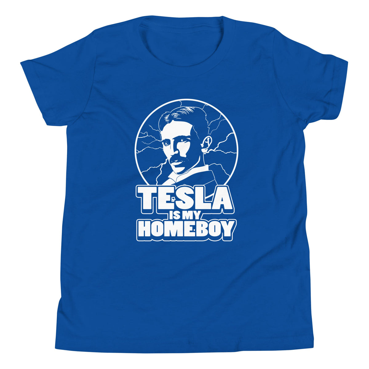 Tesla Is My Homeboy Kid's Youth Tee product image 4