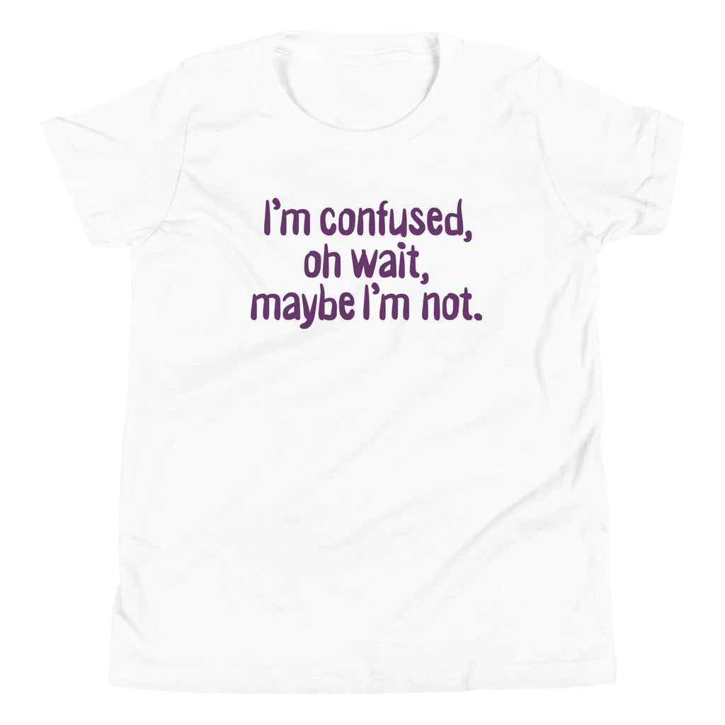 I'm Confused, Oh Wait Kid's Youth Tee product image 4