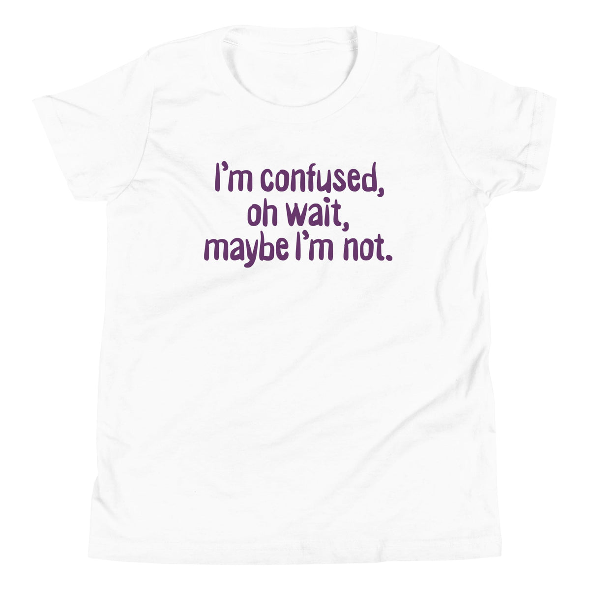 I'm Confused, Oh Wait Kid's Youth Tee product image 4