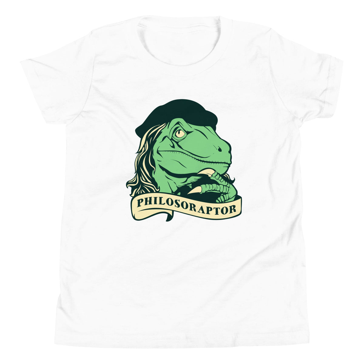 Philosoraptor Kid's Youth Tee product image 6