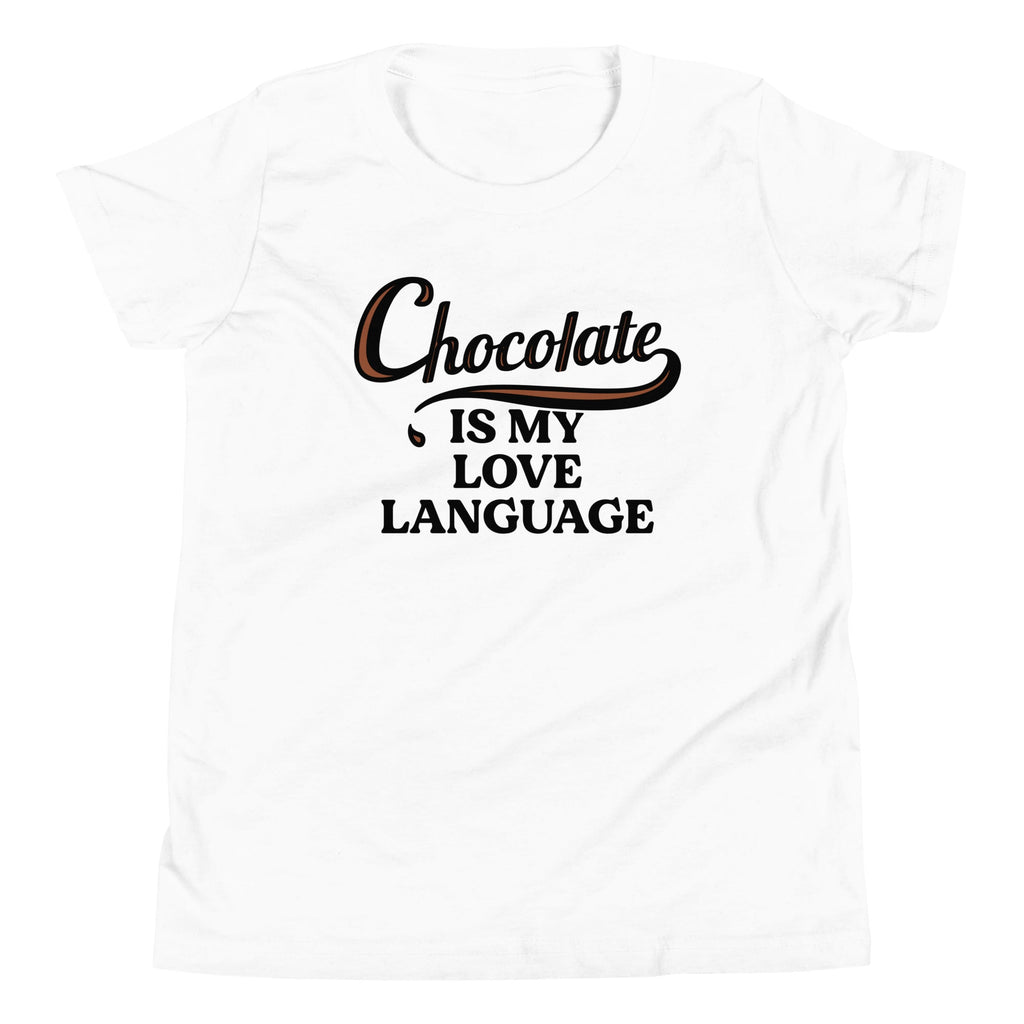 Chocolate Is My Love Language Kid's Youth Tee product image 5